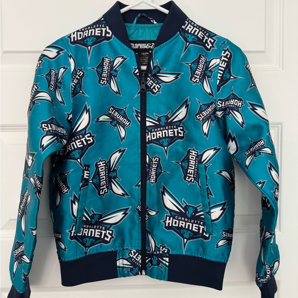 Charlotte Hornets Teal Bomber Jacket